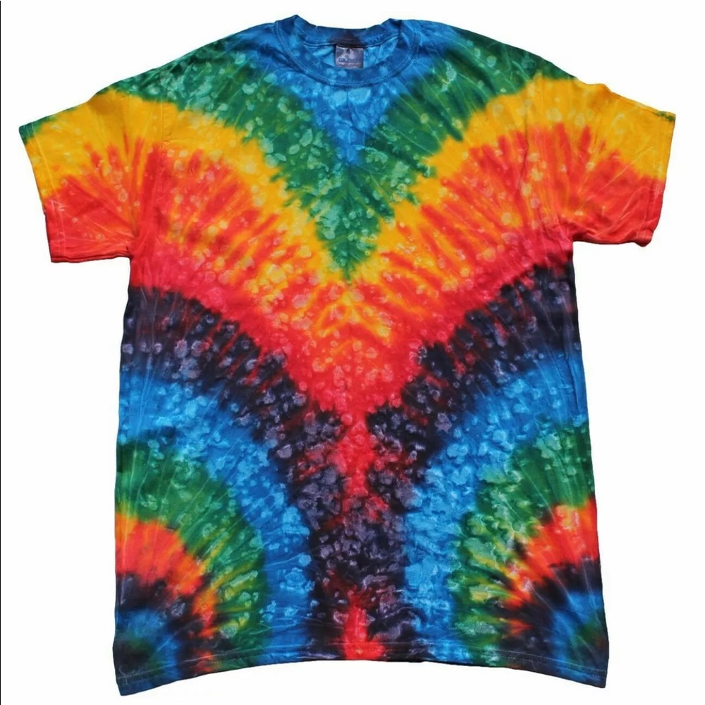 Colortone Kids Tie Dye T-Shirts,XS(2/4),100%Cotton